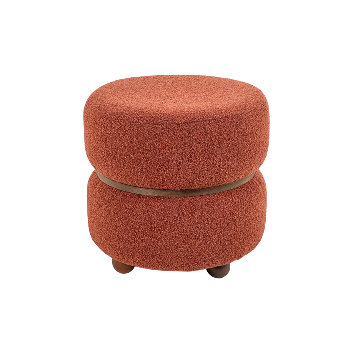 Two Round Ottoman
