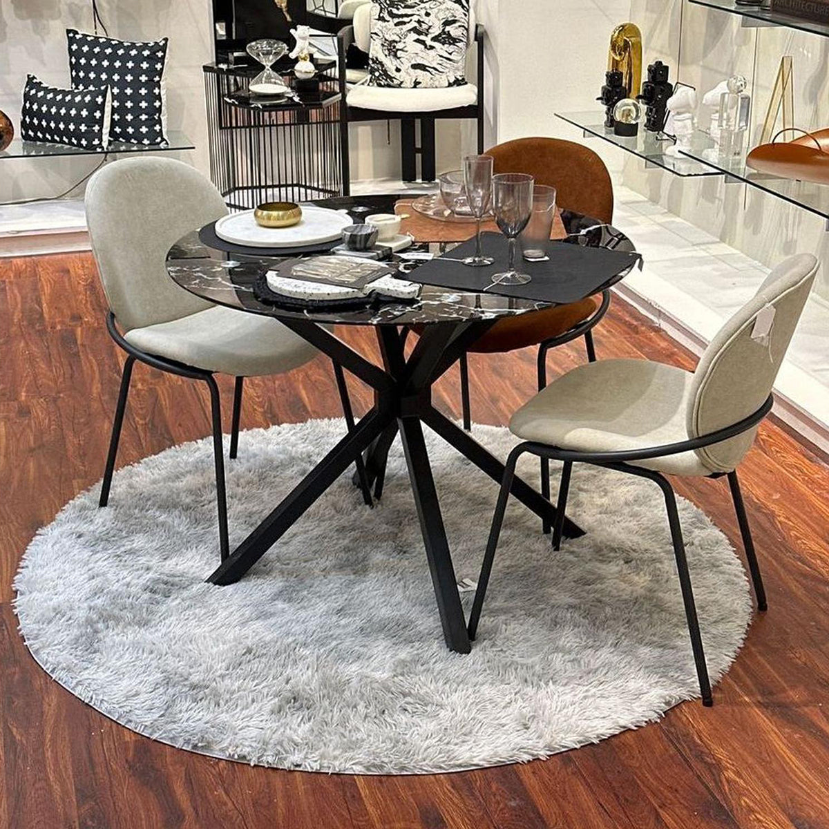 Circle Glass Mesa de comedor