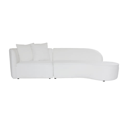 Elegant White Sofá modular